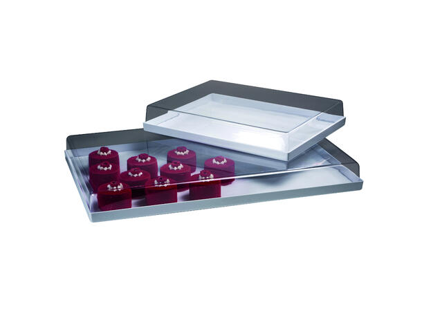 Serveringsbrett med lokk - 30x40xH6cm 