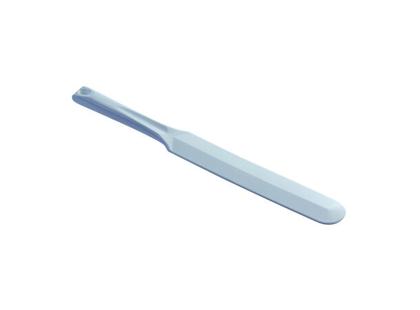 Utstryker spatula flat - 21 x 4cm blad Håndtak: +16cm, tåler opptil 100°C 