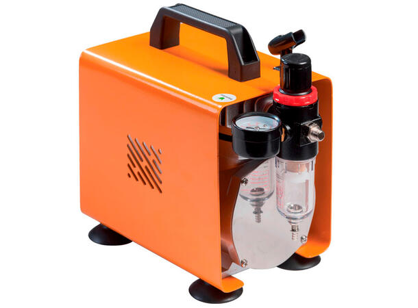 Kompressor for airbrush pistol 4 Bar 1/5 Hk, 23-25L/min 