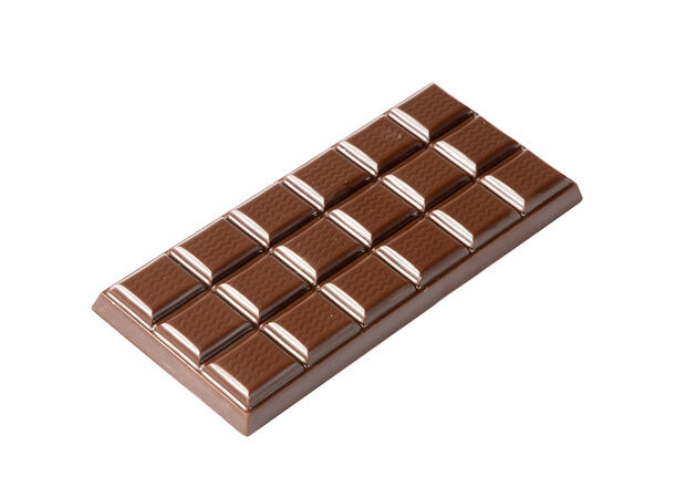 Sjokoladeplate thermo mould - 5stk 150 x 70 x H10mm - 100g x 5 
