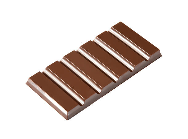 Sjokoladeplate thermo mould - 5stk 150 x 70 x H10mm - 100g x 5 