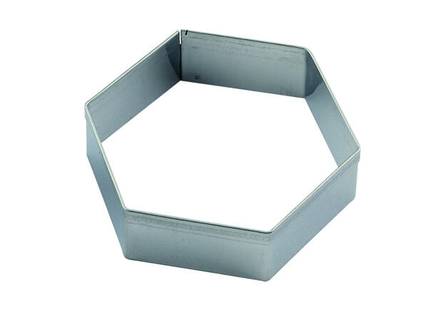 Utstikker sett Hexagon - 7stk Fra 42x42mm til 75x75mm 