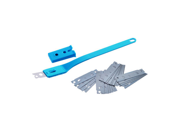 PLASTIC CUTTER WITHS TRAIGHT BLADE 