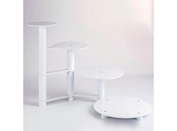 Kakestativ 4 nivåer Ø20, 26, 32, 38 - 70 x 65 x H56cm 
