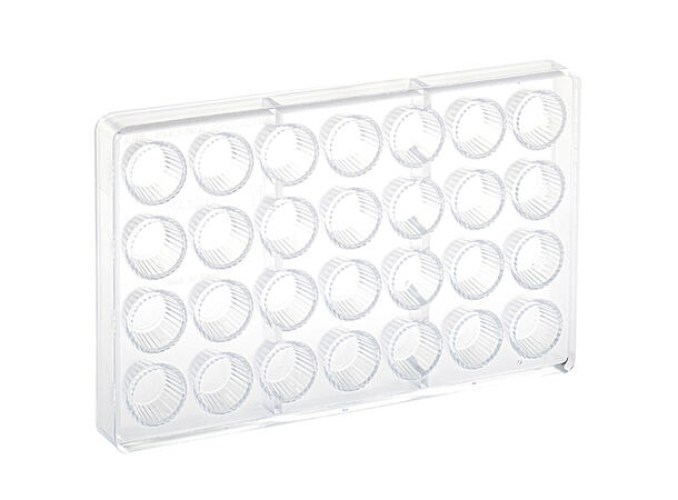 Konfektform polykarbonat 1002 Ø30 x H19mm - 12ml x 28 