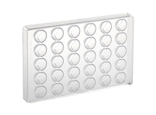 Konfektform polykarbonat 1963 Ø27 x H20mm - 9ml x 30 