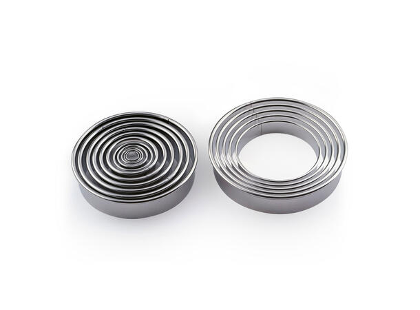 Utstikker sett rund - 16stk Fra Ø20mm til Ø140mm 