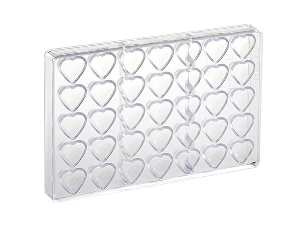 Konfektform polykarbonat 1526 30 x 28 x H16 - 8ml x 35 