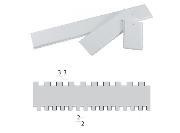Strukturskrape 70cm bredde 