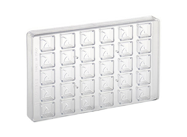 Konfektform polykarbonat 1968 25 x 25 x H15mm - 9ml x 30 