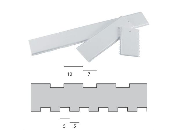 Strukturskrape 70cm bredde 