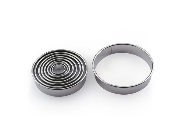 Utstikker sett rund - 9stk Fra Ø30mm til Ø110mm 