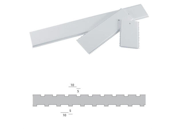 Strukturskrape 70cm bredde 