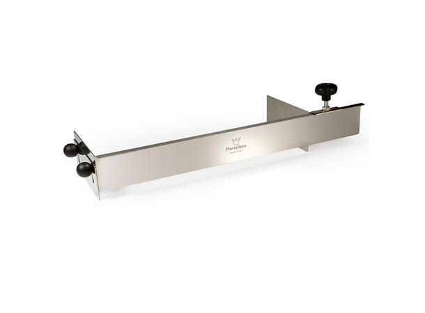 Raplette i stål B40cm  H 0,1-1,8cm 