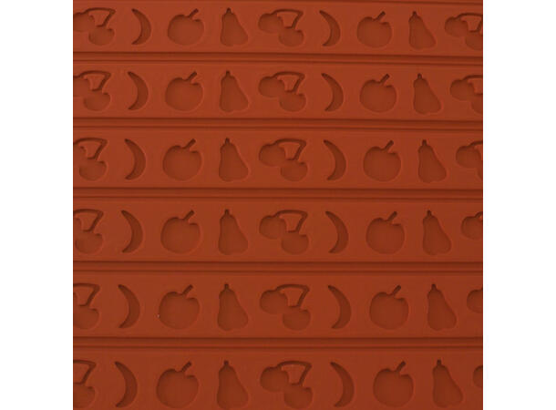 Relief matte frukt - 40 x 60cm Mønsterhøyde: 30mm 