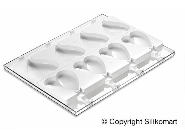 GEL03 Heart 91 x 85 x H23mm - 96ml x 4 