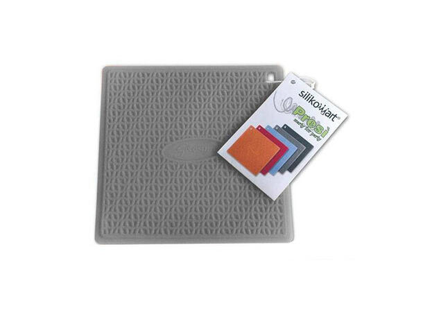 Gryteklut grå silikon - 1stk 175 X 175MM 