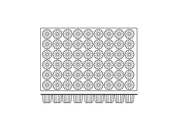 SQ002 Canneles Ø56 x H50mm - 80ml x 54 