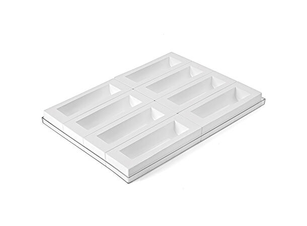 Insert Bûche 8 220 x 60 x H50mm - 565ml x 8 
