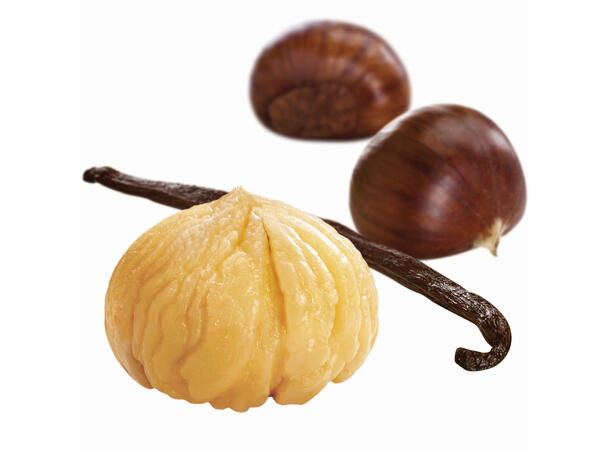 Fruktpure kastanje & vanilje Madagaskar, Portugal, Spania m.fl 