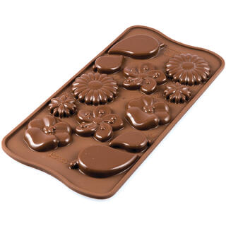 Konfektform silikon - SCG44 Garden &#216;36 x H7mm - 4ml x 12