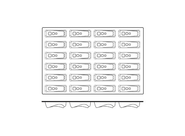 SQ042 Délice 119 x 36 x H34mm - 103ml x 24 