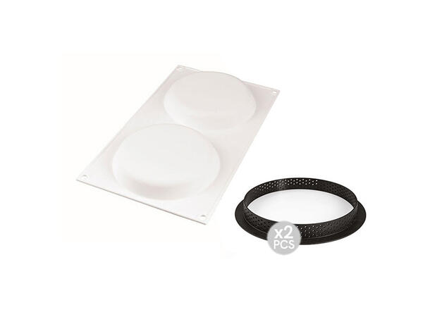Kit Tarte Ring Ø150mm Ring: Ø150mm - Form: Ø122 x H20mm 