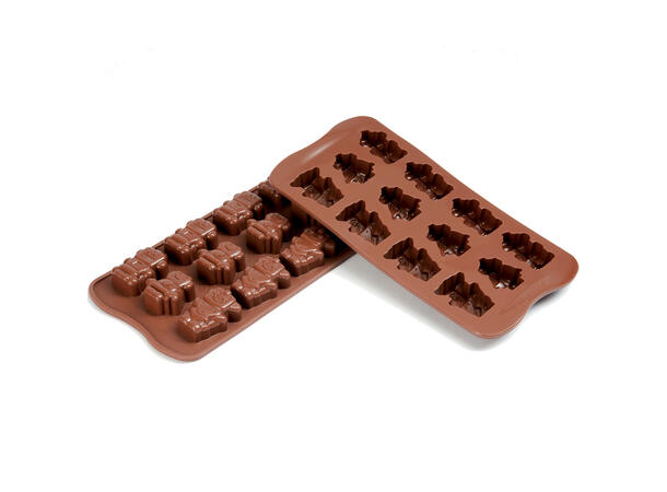 Konfektform silikon - SCG18 Robot 39 x 26 x H16mm - 10ml x 12 