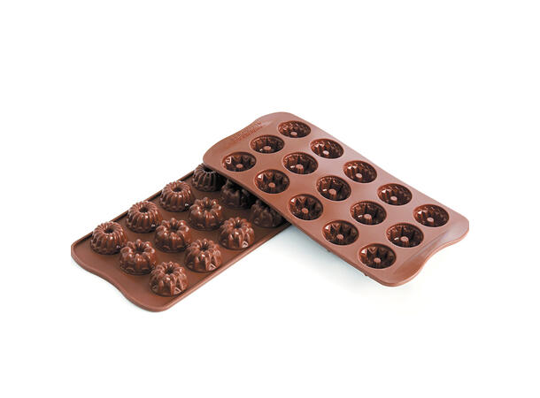 Konfektform silikon - SCG19 Fantasia Ø28 x H15mm - 6ml x 15 