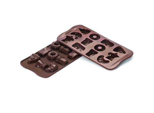 Konfektform silikon - SCG22 Good Morning 39 x 24 x H13mm - 7ml x 12 