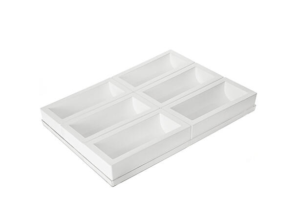 Bûche 6 250 x 90 x H70mm - 1300ml x 6 
