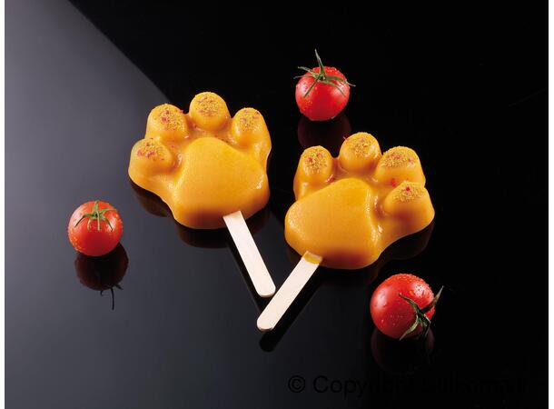 Gel 06 Pata silikonform 89 x 84 x H24mm - 98ml x 4 