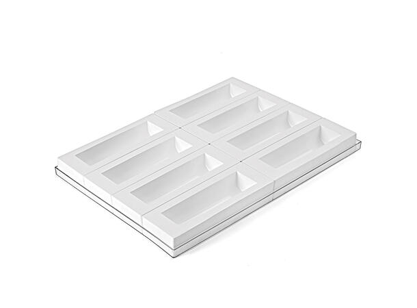 Insert Gianduia 8 225 x 60 x H69mm - 600ml x 8 