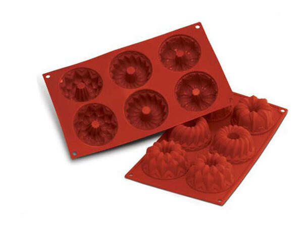SF061 - SILICONE MOULD N. 6 FANTASY ø75 H 40 MM 