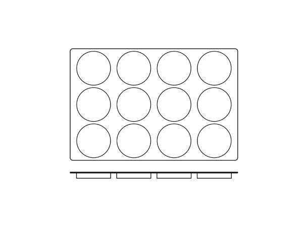 SQ029 Disco 3 Ø120 x H22mm - 120ml x 12 