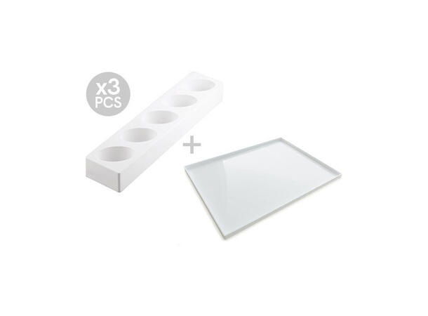 Multiflex Oval 125 76 x 47 x H45mm - 125ml x 15 
