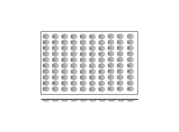 SQ018 Mini Madeleine 45 x 26 x H12mm - 12ml x 100 