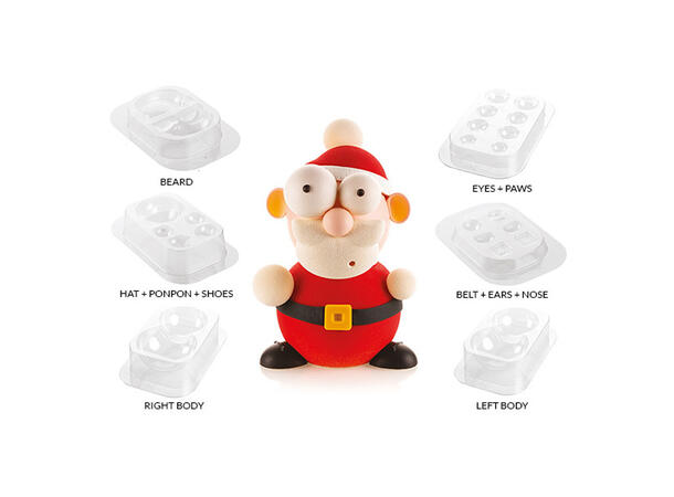 Kit Santa støpeform 248 x H188mm - 1200ml 