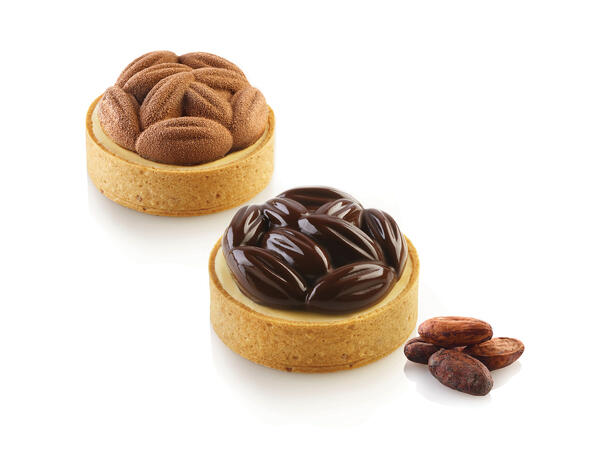 Kit Tarte Ring Cocoa Ø70 x H20mm - 36ml x 8 