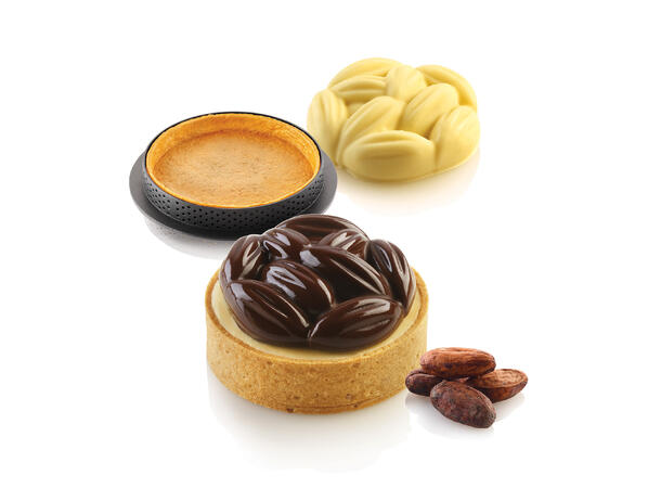 Kit Tarte Ring Cocoa Ø70 x H20mm - 36ml x 8 