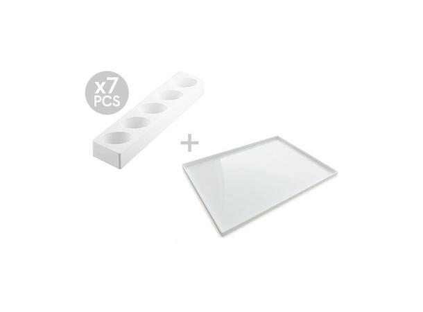 Multiflex Oval 125 76 x 47 x H45mm - 125ml x 35 