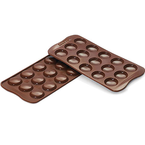 Konfektform silikon - SCG21 Macaron &#216;26 x H28mm - 7ml x 15