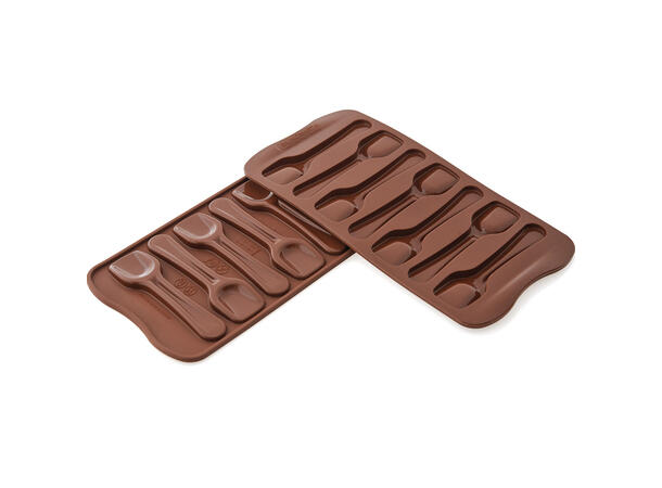 Konfektform silikon - SCG28 Choco Spoon 96 x 26 x H6mm - 6ml x 7 