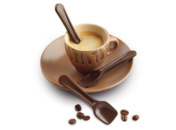 Konfektform silikon - SCG28 Choco Spoon 96 x 26 x H6mm - 6ml x 7 
