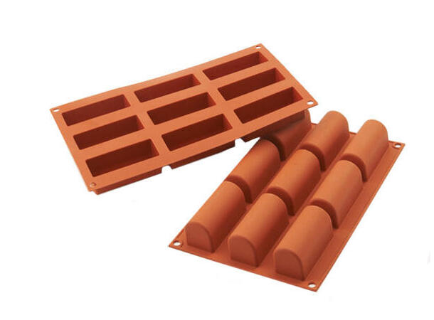 SF130 - SILICONE MOULD N. 9 MIDI BUCHE 8 4X32 H35 MM IN GIFT BOX 