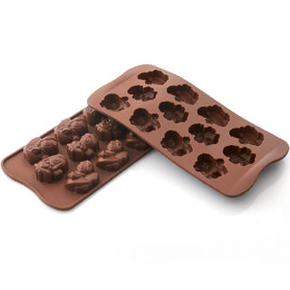 Konfektform silikon - SCG27 Choco Angels 35 x 30 x H16mm - 9ml x 12