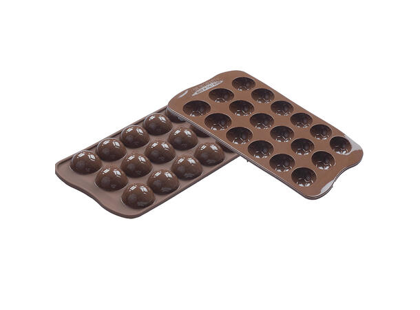 Konfektform silikon - SCG34 Football Ø27 x H13mm - 3ml x 18 
