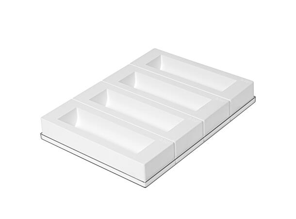 Insert Gianduia 4 225 x 60 x H69mm - 600ml x 4 