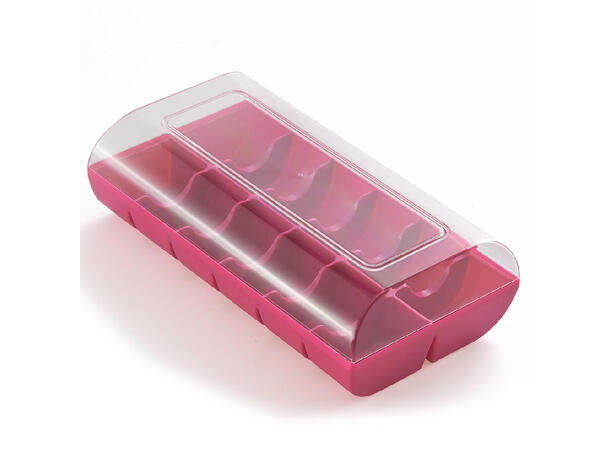 MACADO Blister for 12 makroner 48stk Rosa 