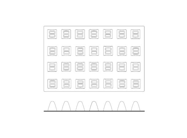 SQ022 Grustello 52 x 52 x H61mm - 103ml x 28 